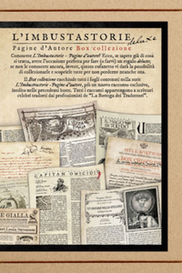 L'imbustastorie. Pagine d'autore. Deluxe box - Librerie.coop L'imbustastorie. Pagine d'autore. Deluxe box - Librerie.coop