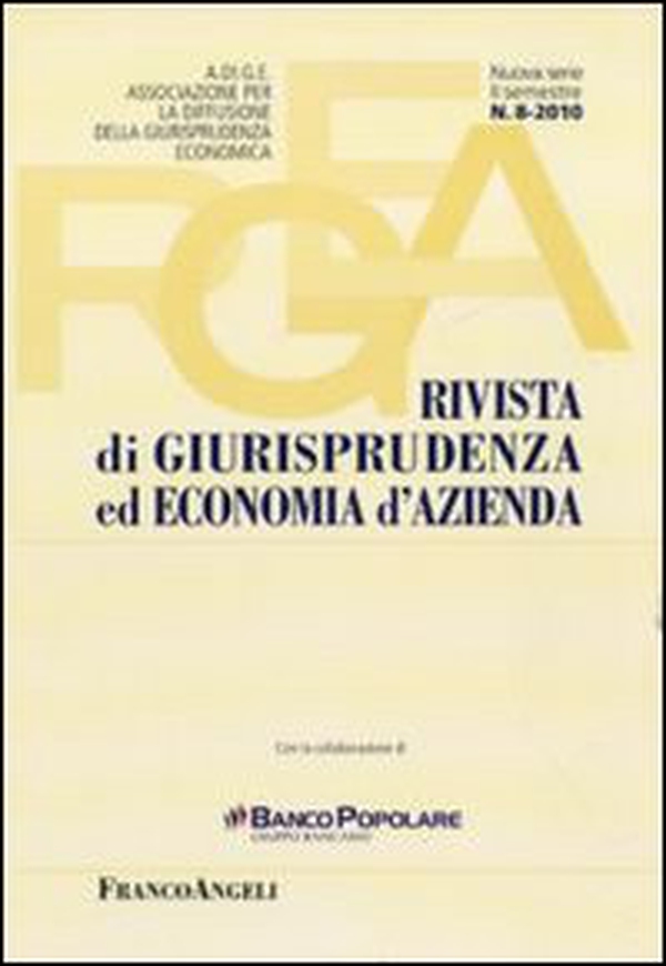 Rivista di giurisprudenza ed economia d'azienda - Librerie.coop Rivista di giurisprudenza ed economia d'azienda - Librerie.coop
