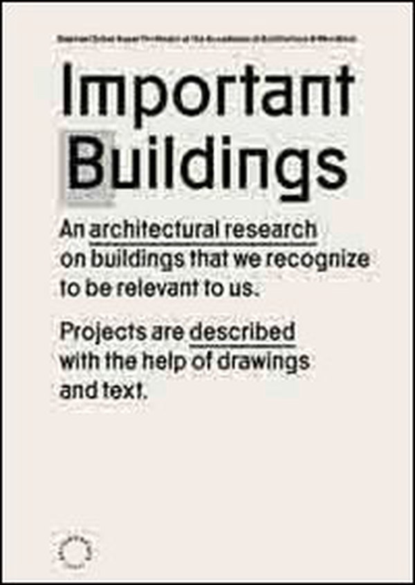 Important buildings. Con poster - Librerie.coop Important buildings. Con poster - Librerie.coop