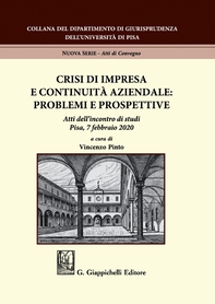 Crisi di impresa e continuità aziendale: problemi e prospettive - e-Book - Librerie.coop