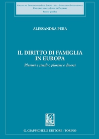Il diritto di famiglia in europa. - Librerie.coop