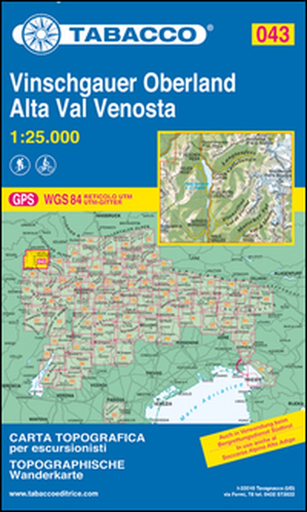 Alta val Venosta-Vinschgauer Oberland 1:25.000 - Librerie.coop Alta val Venosta-Vinschgauer Oberland 1:25.000 - Librerie.coop