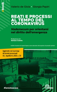 Reati e processi al tempo del coronavirus - Librerie.coop Reati e processi al tempo del coronavirus - Librerie.coop