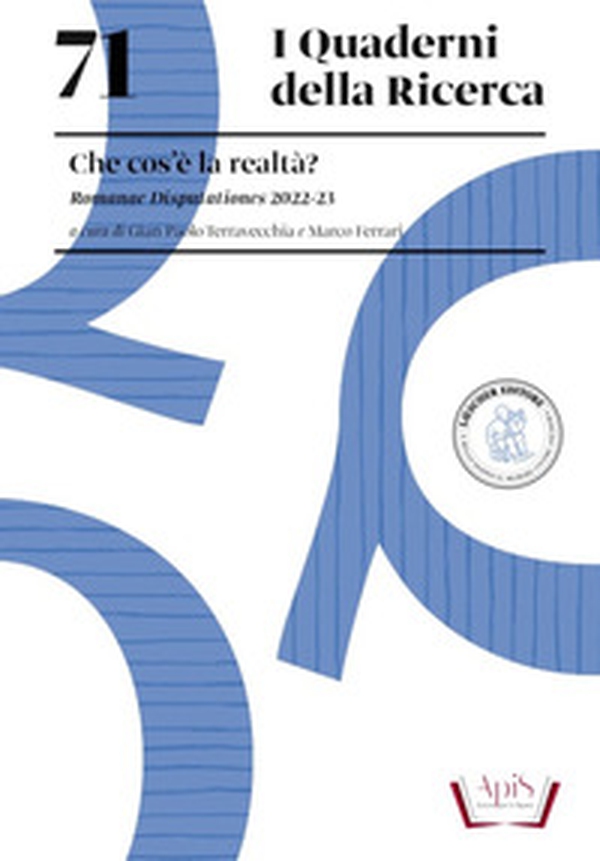 Che cosè la realtà? Romanae Disputationes 2022-23. - Librerie.coop Che cosè la realtà? Romanae Disputationes 2022-23. - Librerie.coop