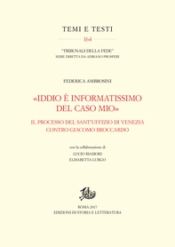 «Iddio è informatissimo del caso mio» - Librerie.coop