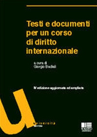 Testi e documenti per un corso di diritto internazionale - Librerie.coop