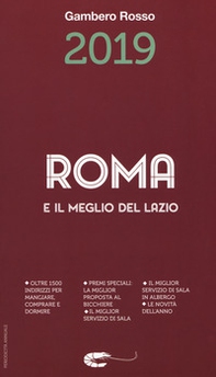 Roma e il meglio del Lazio del Gambero Rosso 2019 - Librerie.coop