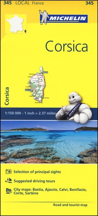 Corsica 1:250.000 - Librerie.coop