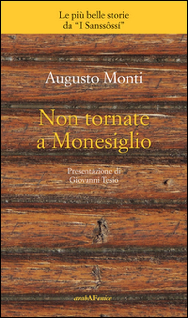 Non tornate a Monesiglio - Librerie.coop