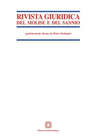 Rivista giuridica del Molise e del Sannio - Vol. 1 - Librerie.coop