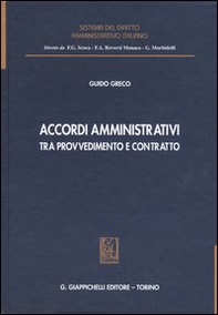 Accordi amministrativi tra provvedimento e contratto - Librerie.coop