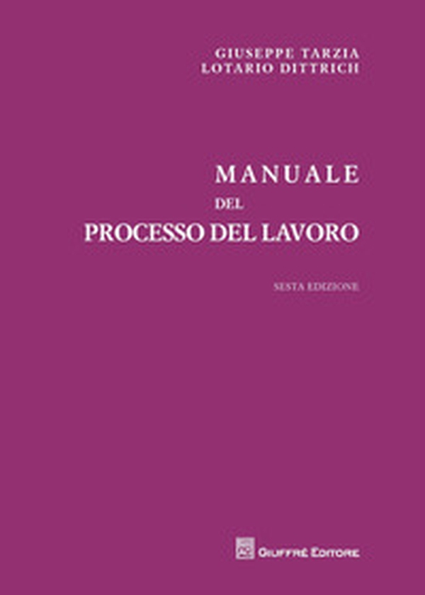 Manuale processo del lavoro - Librerie.coop