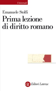 Prima lezione di diritto romano - Librerie.coop Prima lezione di diritto romano - Librerie.coop