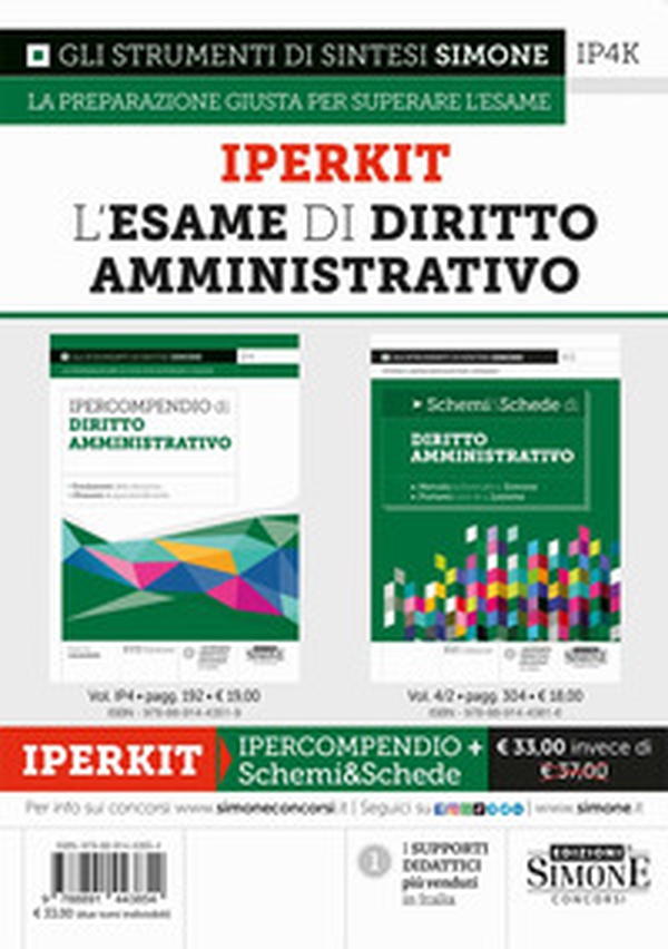 Iperkit esame di diritto amministrativo: Ipercompendio diritto amministrativo-Schemi & schede di diritto amministrativo - Librerie.coop Iperkit esame di diritto amministrativo: Ipercompendio diritto amministrativo-Schemi & schede di diritto amministrativo - Librerie.coop