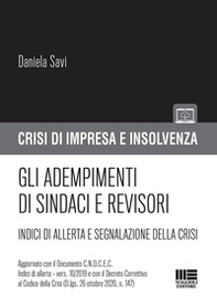 Gli adempimenti di sindaci e revisori. Indici di allerta e segnalazione della crisi - Librerie.coop