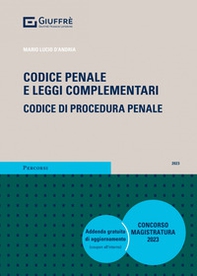 Codice penale e leggi complementari. Codice di procedura penale - Librerie.coop