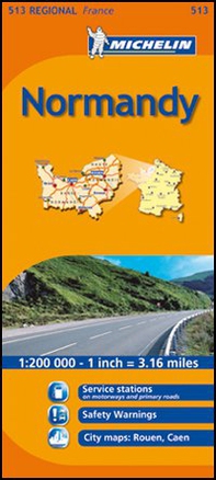Normandie 1:200.000 - Librerie.coop