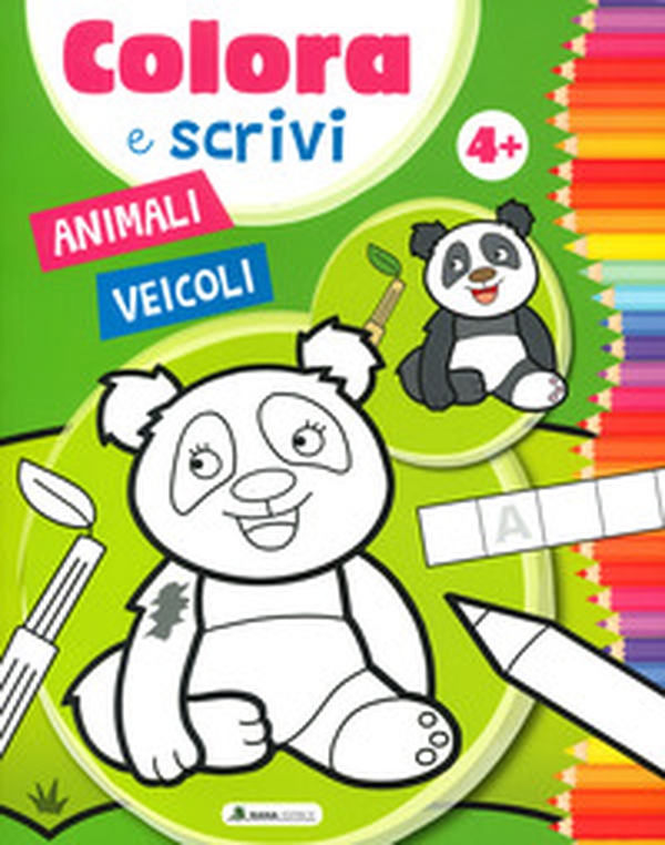 Animali. Veicoli. Colora e scrivi - Librerie.coop Animali. Veicoli. Colora e scrivi - Librerie.coop