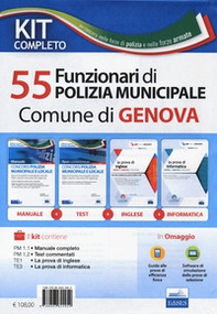 Kit Completo concorso 55 funzionari di Polizia Municipale Comune di Genova - Librerie.coop