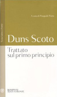 Trattato sul primo principio. Testo latino a fronte - Librerie.coop