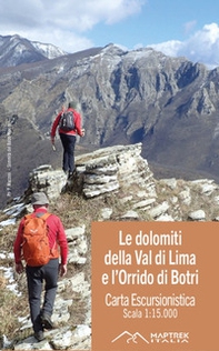 Le Dolomiti della Val di Lima e l'Orrido di Botri. Carta escursionistica - Librerie.coop
