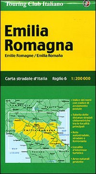 Emilia Romagna 1:200.000 - Librerie.coop