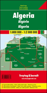 Algeria 1.800.000-1:2.000.000 - Librerie.coop