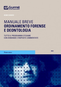 Ordinamento forense e deontologia - Librerie.coop