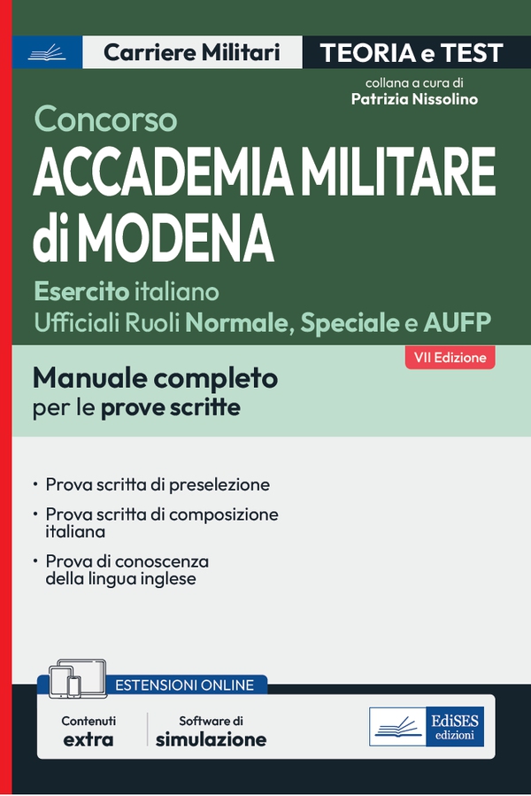[EBOOK] Concorso Accademia Militare di Modena-Esercito Italiano - Librerie.coop