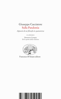 Sulla Pandemia. Appunti di un filosofo in quarantena. In appendice Domenico Cotugno, «De lo spirito de la medicina» - Librerie.coop Sulla Pandemia. Appunti di un filosofo in quarantena. In appendice Domenico Cotugno, «De lo spirito de la medicina» - Librerie.coop