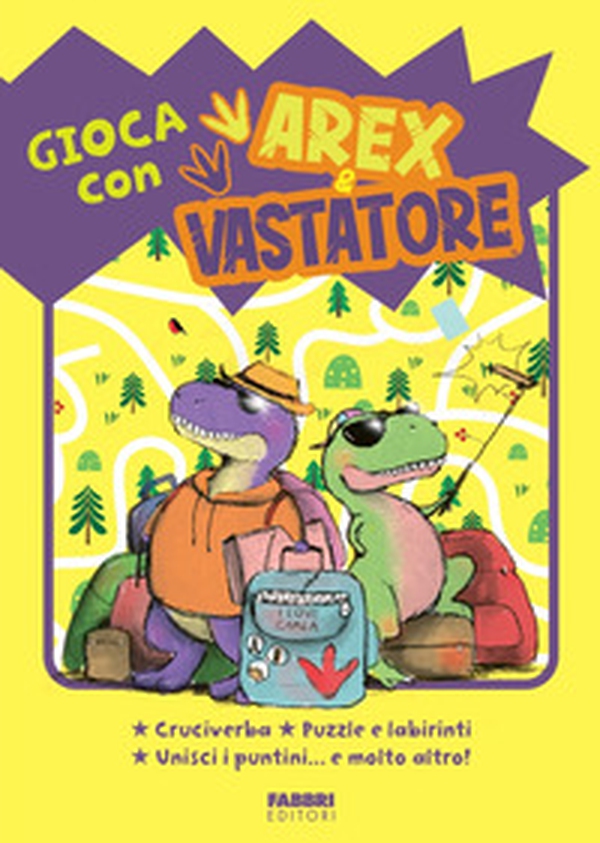 Gioca con Arex e Vastatore. Cruciverba, puzzle e labirinti, unisci i puntini... e molto altro! - Librerie.coop Gioca con Arex e Vastatore. Cruciverba, puzzle e labirinti, unisci i puntini... e molto altro! - Librerie.coop
