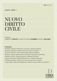 Nuovo diritto civile - Vol. 1 - Librerie.coop