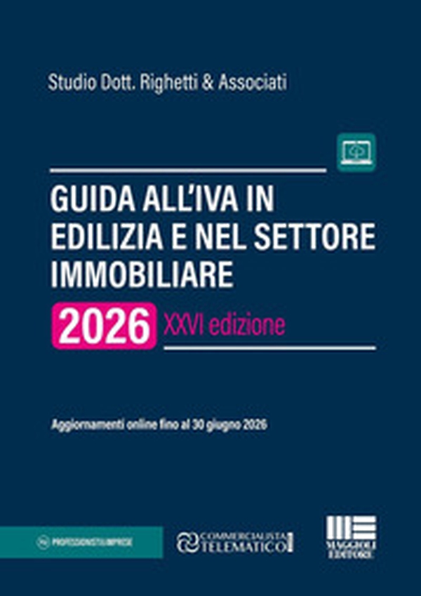 Guida all'IVA in edilizia e nel settore immobiliare 2026 - Librerie.coop