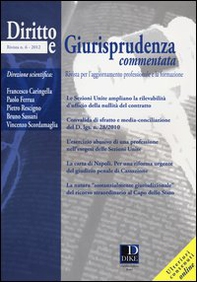 Diritto e giurisprudenza commentata - Vol. 6 - Librerie.coop