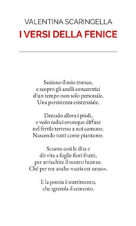 I versi della fenice - Librerie.coop I versi della fenice - Librerie.coop
