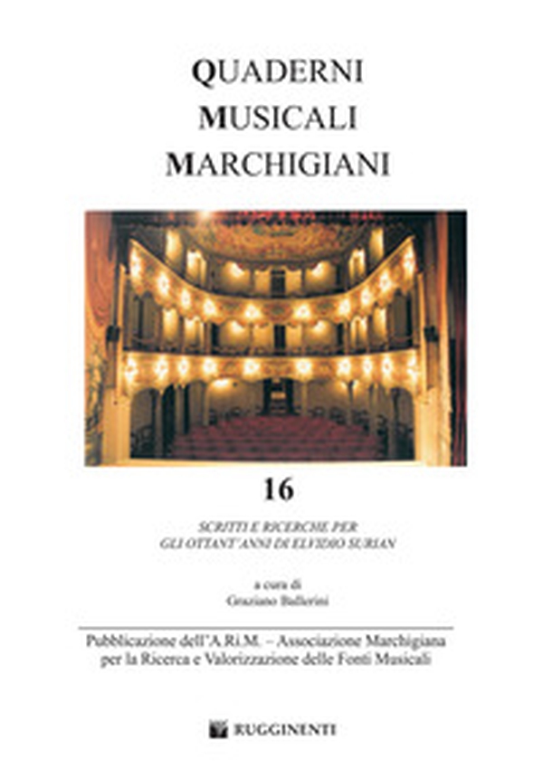 Quaderni musicali marchigiani - Librerie.coop Quaderni musicali marchigiani - Librerie.coop