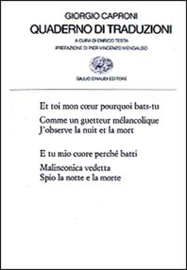 Quaderno di traduzioni - Librerie.coop Quaderno di traduzioni - Librerie.coop