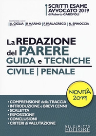 La redazione del parere. Guida e tecniche. Civile-Penale - Librerie.coop