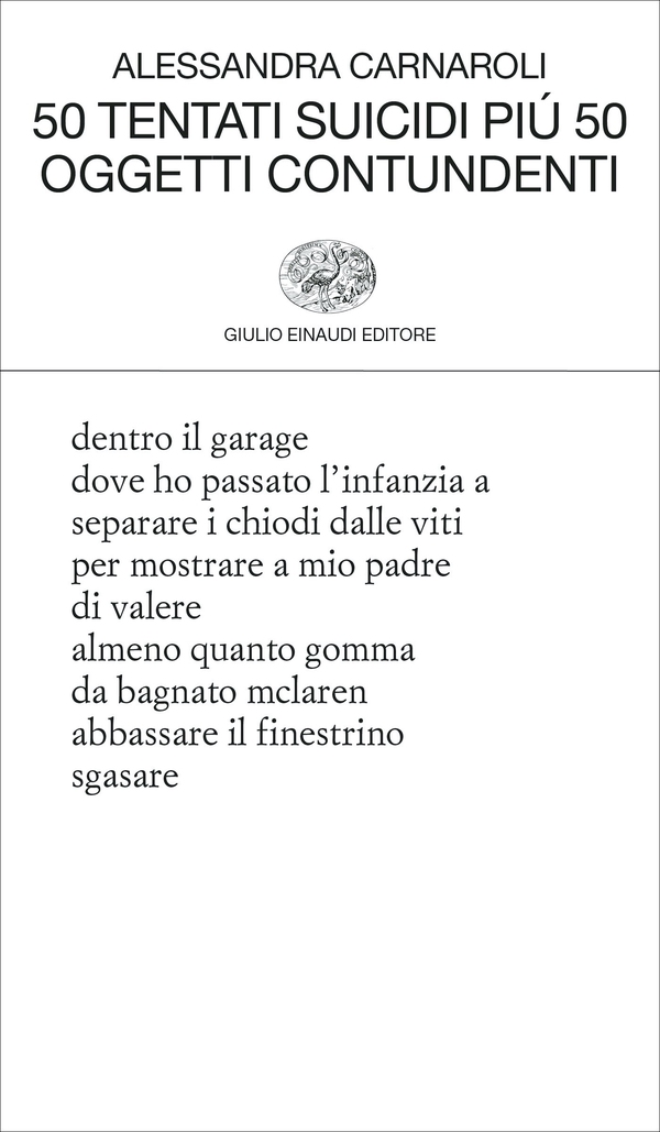 50 tentati suicidi più 50 oggetti contundenti - Librerie.coop 50 tentati suicidi più 50 oggetti contundenti - Librerie.coop