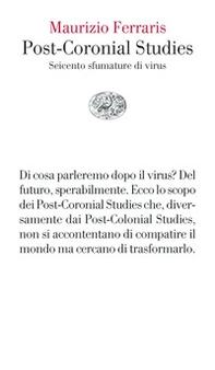 Post-coronial studies. Seicento sfumature di virus - Librerie.coop