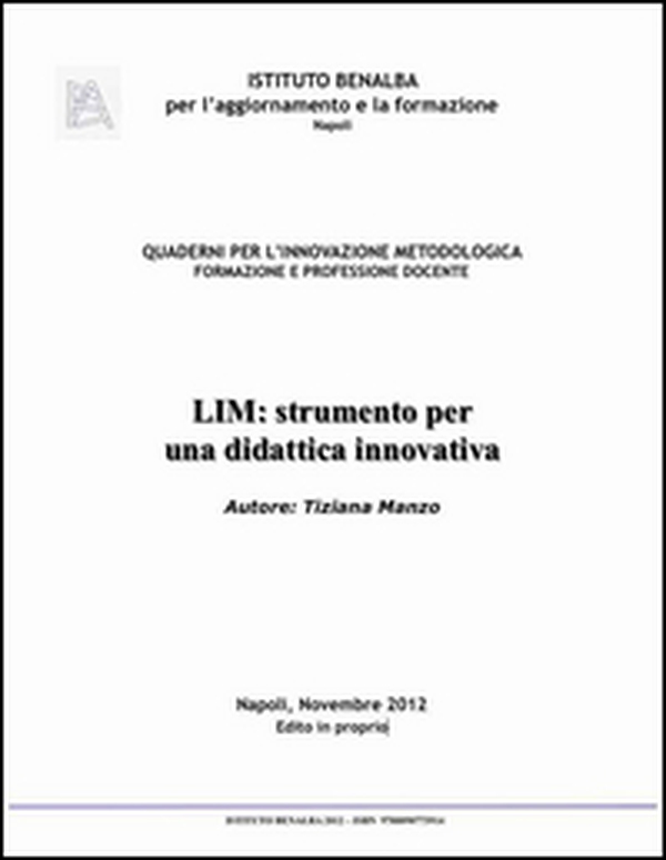 LIM. Strumento per una didattica innovativa - Librerie.coop LIM. Strumento per una didattica innovativa - Librerie.coop