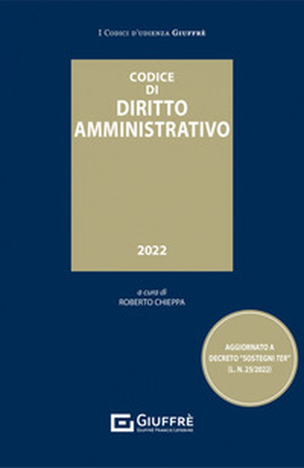 Codice di diritto amministrativo - Librerie.coop Codice di diritto amministrativo - Librerie.coop