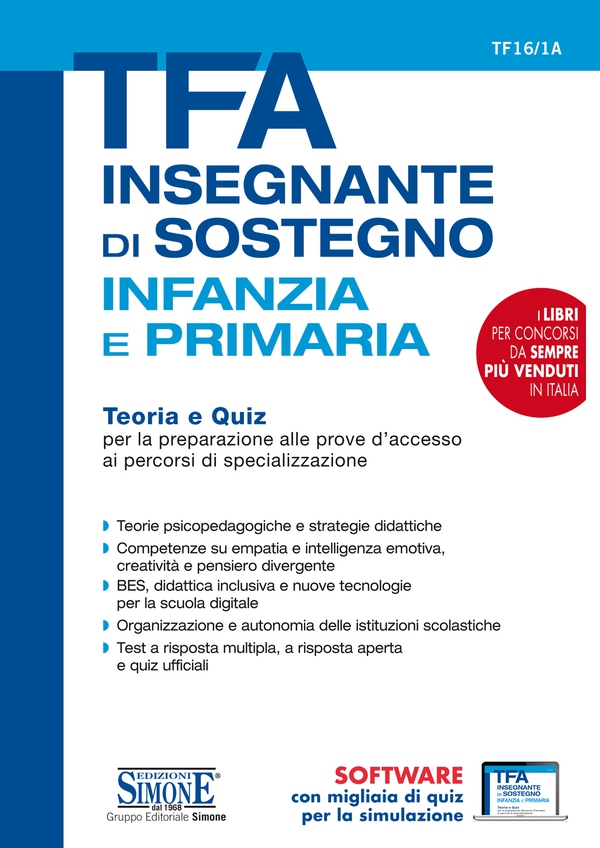 TFA Insegnante di Sostegno Infanzia e Primaria - Librerie.coop TFA Insegnante di Sostegno Infanzia e Primaria - Librerie.coop