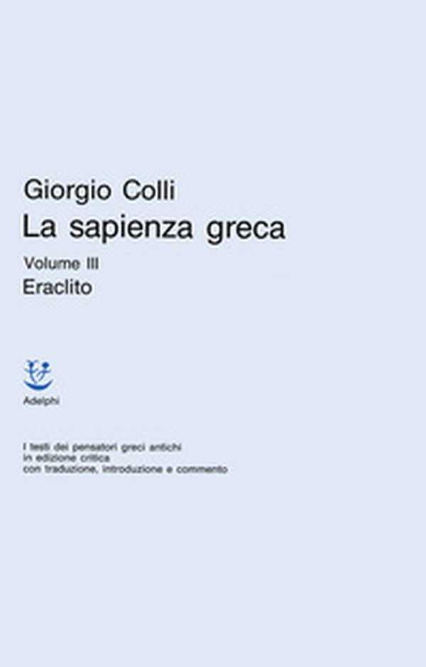 La sapienza greca - Vol. 3 - Librerie.coop