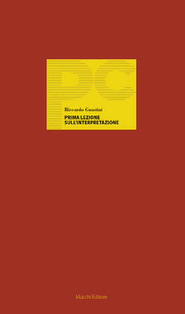 Prima lezione sull'interpretazione - Librerie.coop Prima lezione sull'interpretazione - Librerie.coop