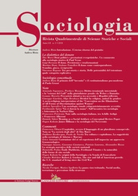 Sociologia. Rivista quadrimestrale di scienze storiche e sociali - Vol. 1 - Librerie.coop Sociologia. Rivista quadrimestrale di scienze storiche e sociali - Vol. 1 - Librerie.coop