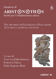 Quaderni di Aristonothos. Scritti per il Meditterraneo antico - Librerie.coop