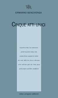 Cinque atti unici - Librerie.coop