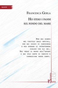 Ho steso i panni sul fondo del mare - Librerie.coop