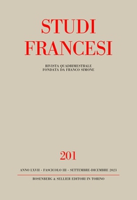 Studi Francesi 201 - Librerie.coop Studi Francesi 201 - Librerie.coop